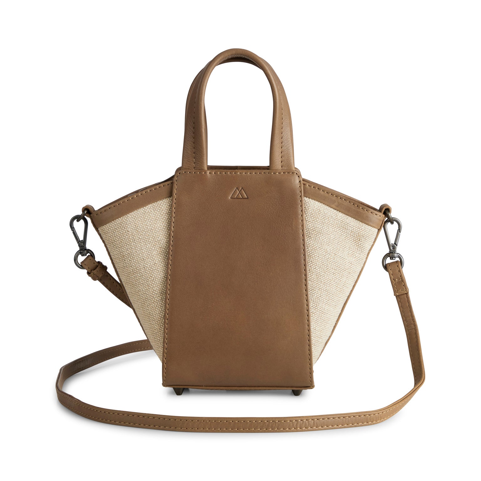 Markberg HaylenMBG Mini Bag, Canvas Mix 4984CMI Caramel + Offwhite