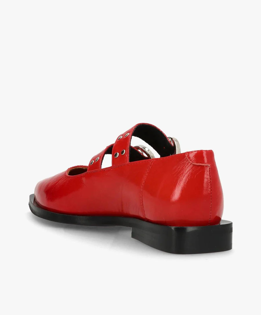 Phenumb Need Leather Patent Red