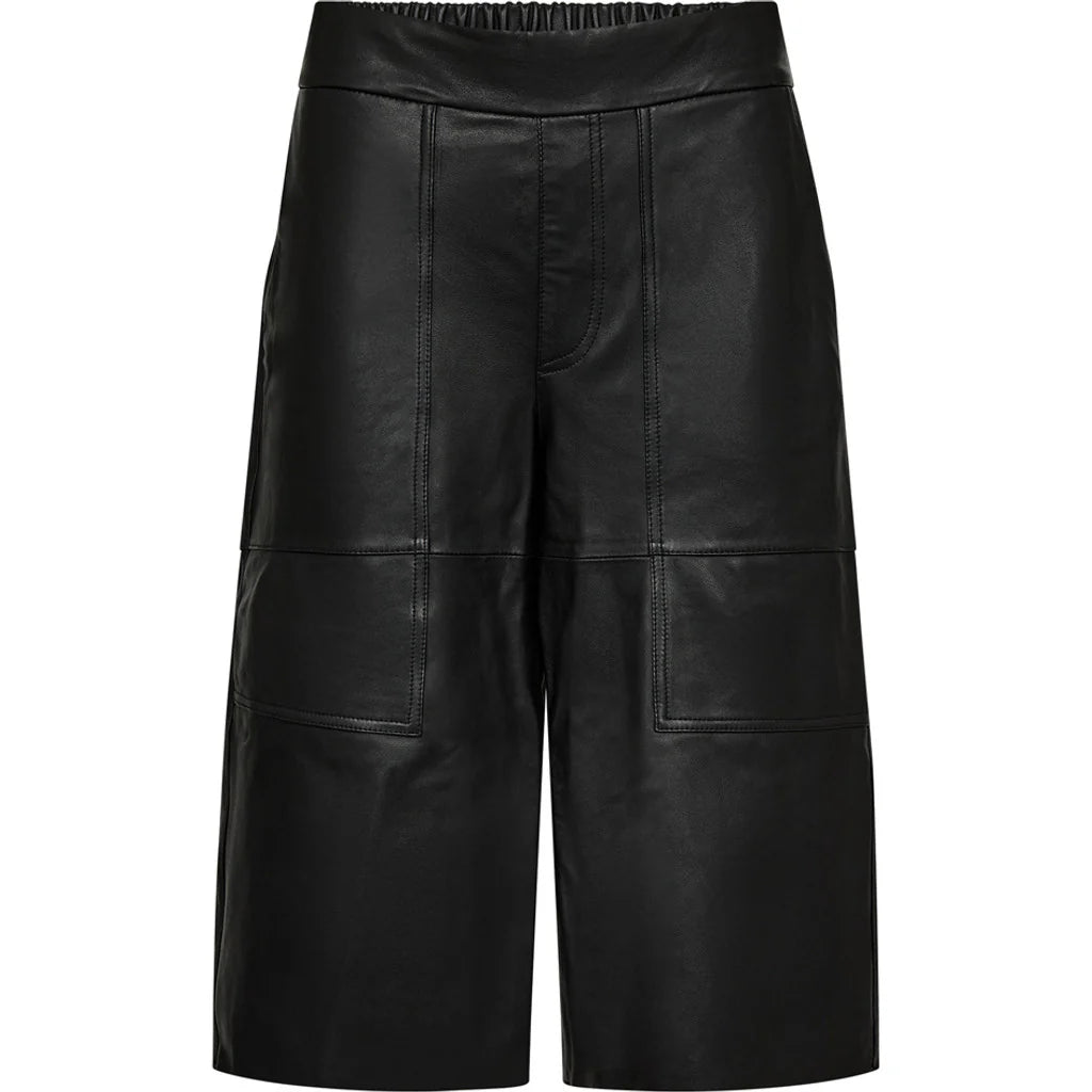 Depeche AnettDEP HW Bermuda Shorts Wide Leg 51174 Black