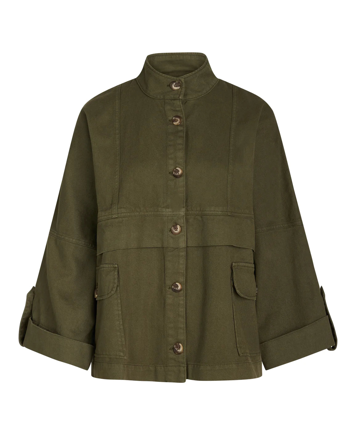 La Rouge Louise Short Jacket Army Green FR1173