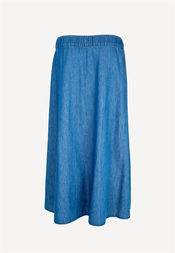 La Rouge Pernille Denim Skirt Blue