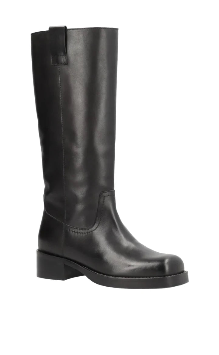 Phenumb Cameron Long Leather Black
