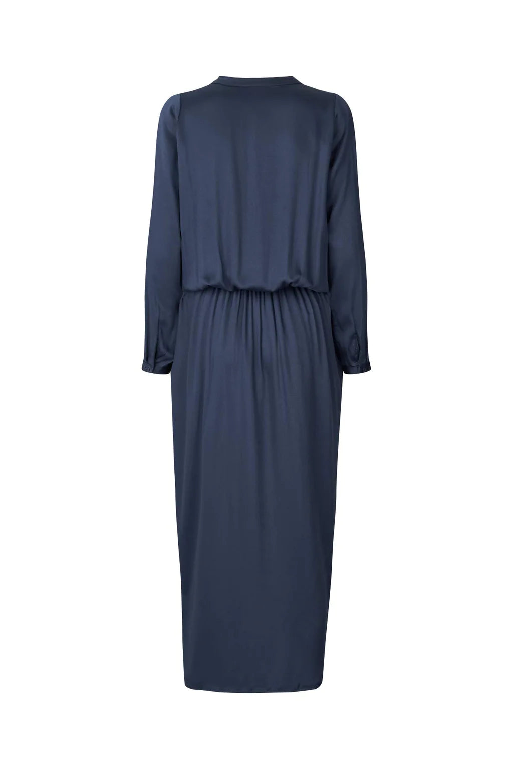 Rabens Saloner Vera Dress Navy Blue