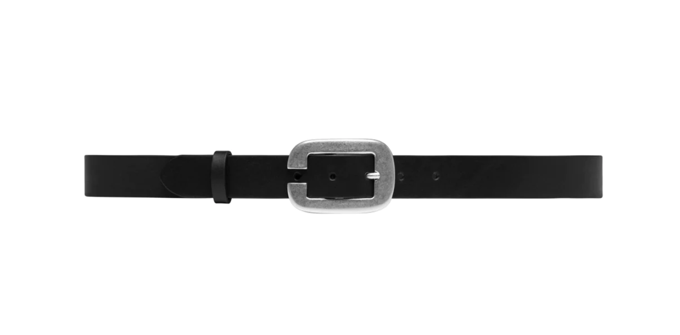 Depeche Jeans Belt Black/Silver