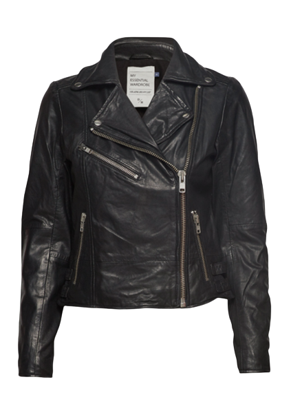 My Essential Wardrobe The Leather Jacket Black