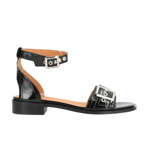 Phenumb Desire P Sandal SD-P4102 Leather Patent Black