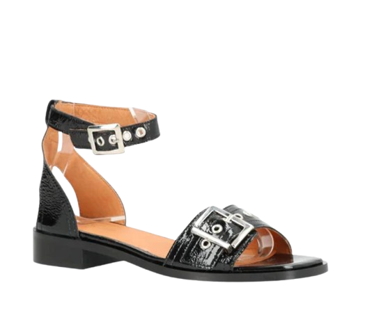 Phenumb Desire P Sandal SD-P4102 Leather Patent Black