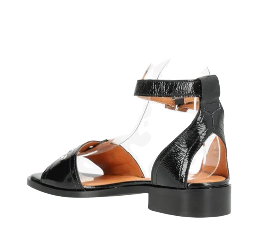 Phenumb Desire P Sandal SD-P4102 Leather Patent Black