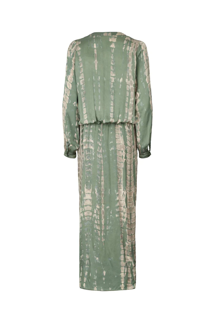Rabens Saloner Bamboo Wrap Over Dress Vera Mist Combo