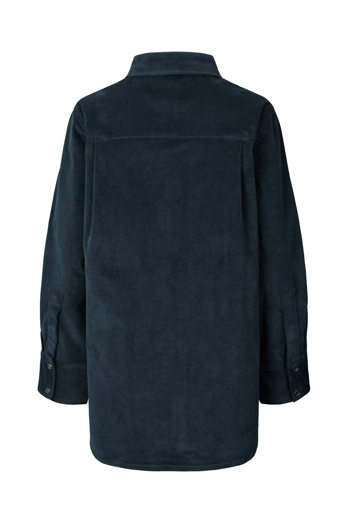 Rabens Saloner Baby Corduroy Shirt Paia Navy