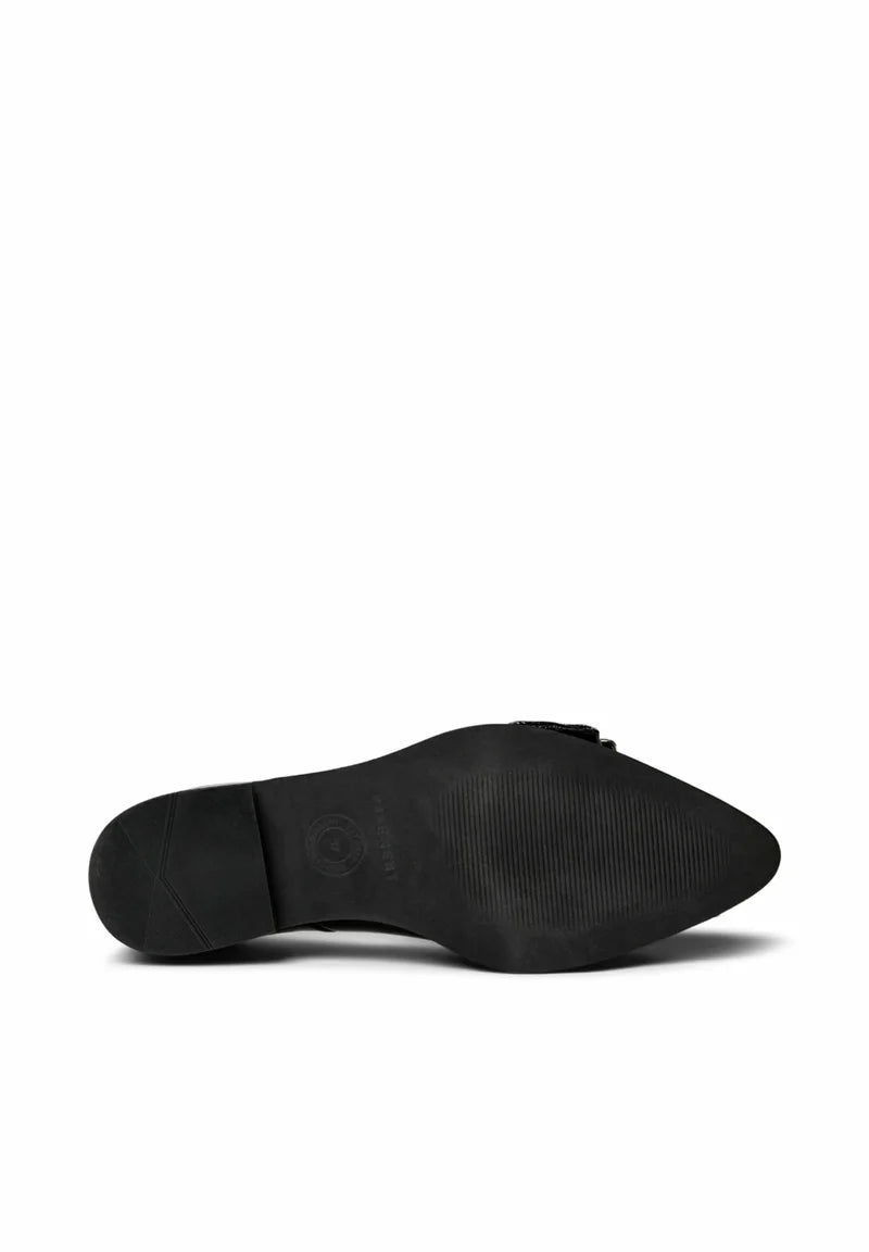 Pavement Saso Low Black Patent