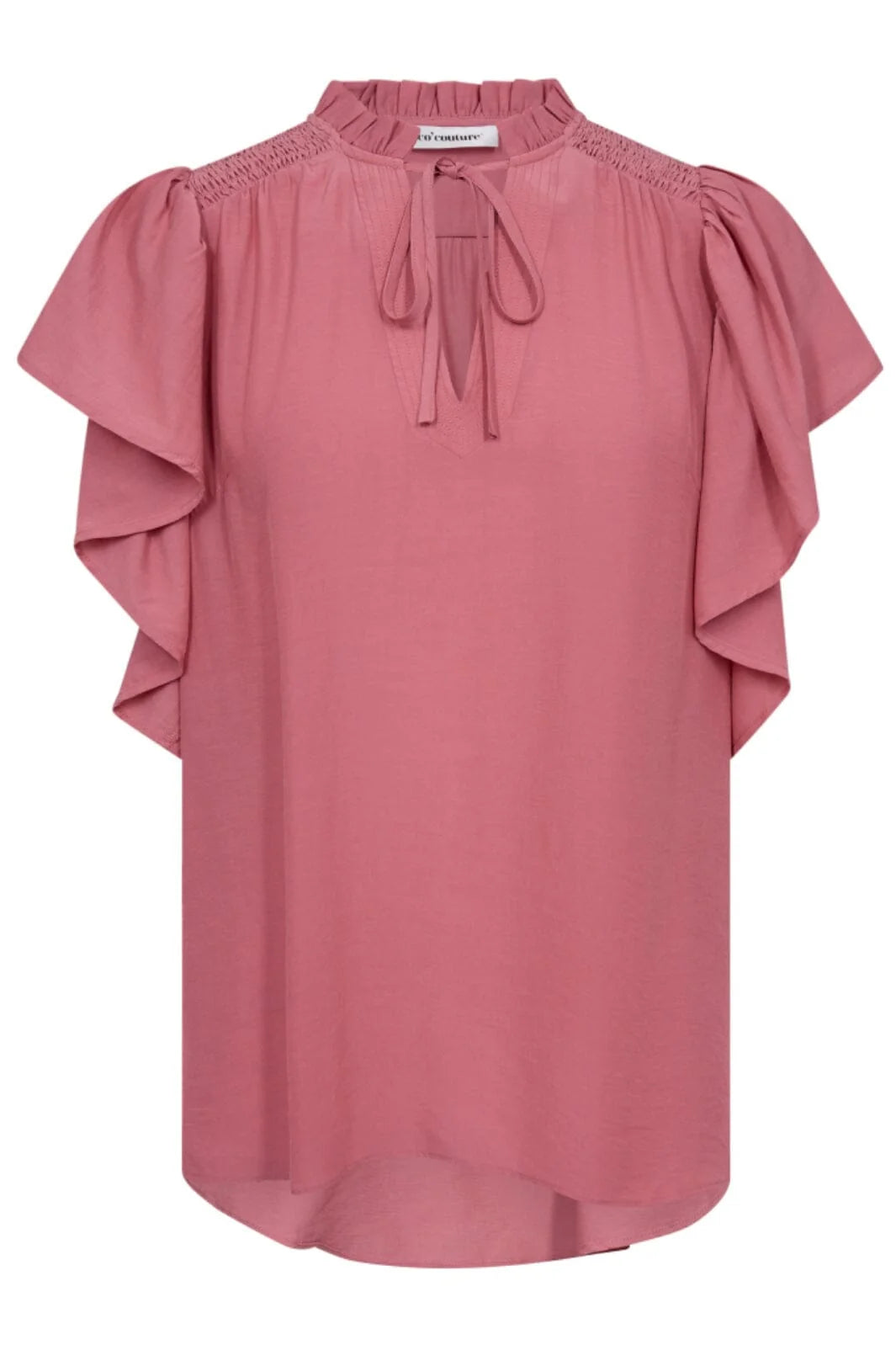 Co'Couture ToraCC Frill Top Blush