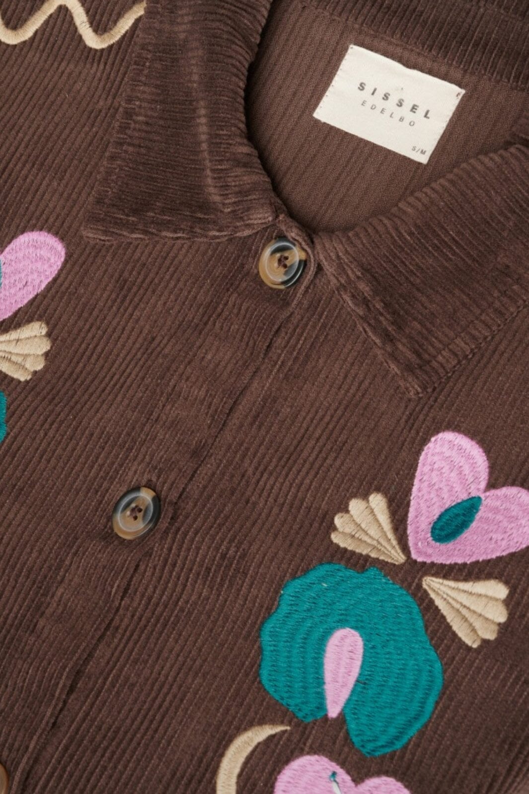 Sissel Edelbo Twiggy Leftover Corduroy Jacket SE1282 Chocolate