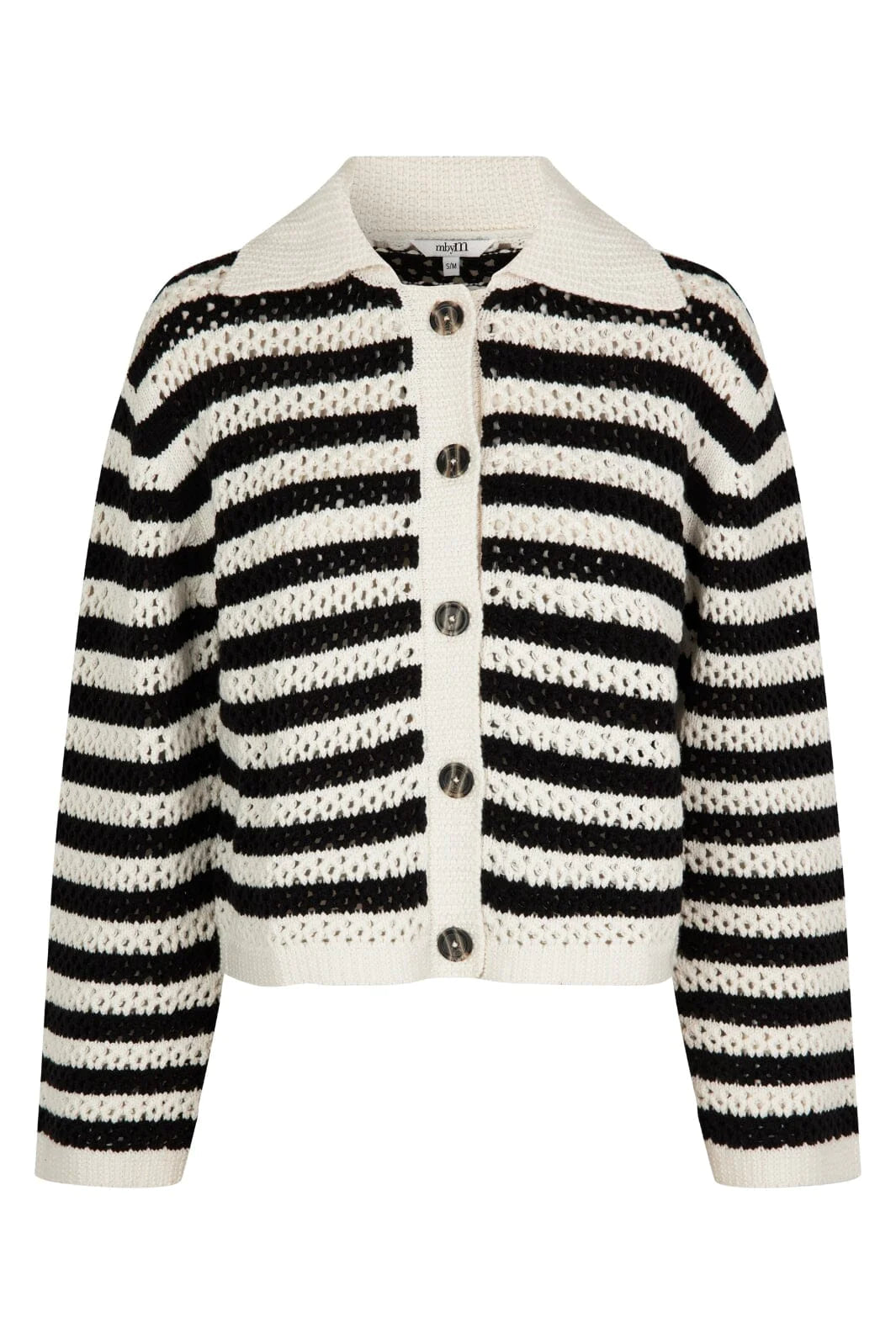 MbyM KYLO STRIPE Laryanna-M Knit Black Sugar Stripe 58479430