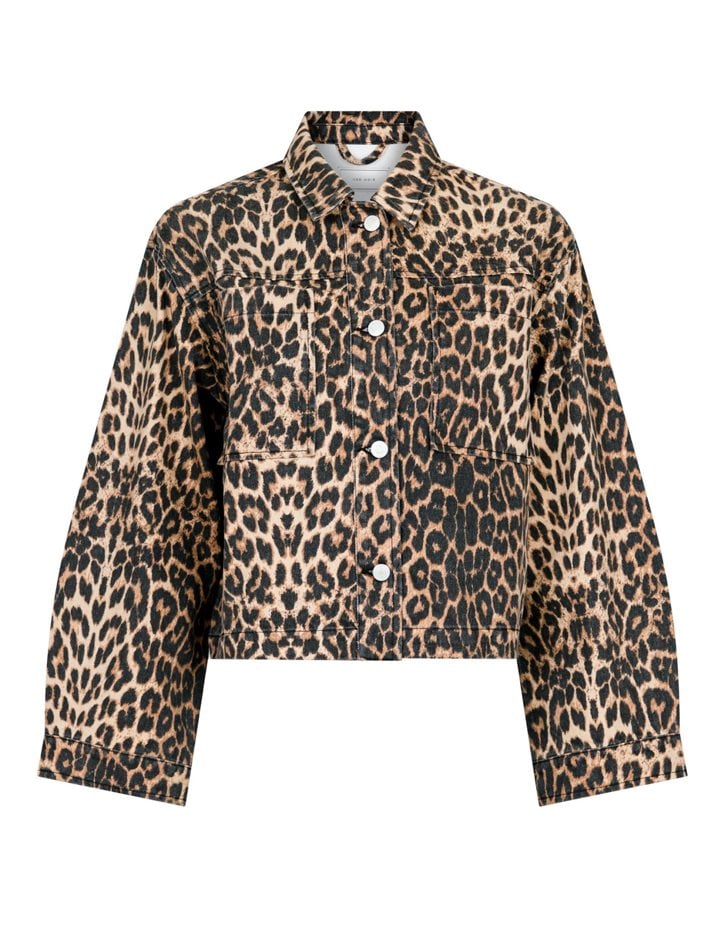 Neo Noir Emilia Leopard Jacket 400 Leopard