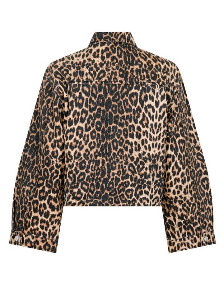 Neo Noir Emilia Leopard Jacket 400 Leopard