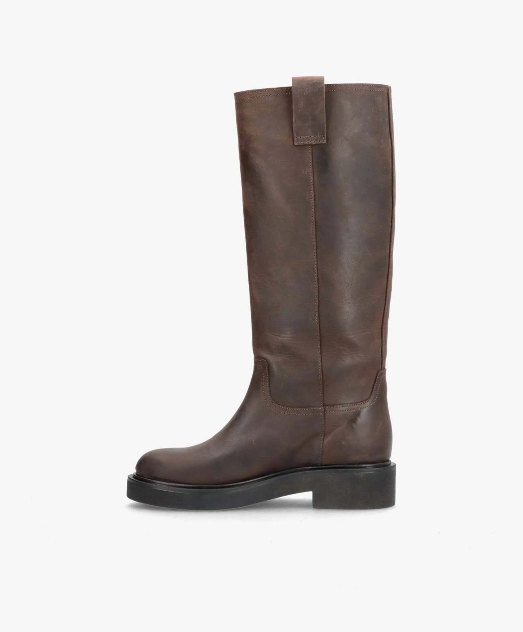 Phenumb Madison Long Boot Leather Brown