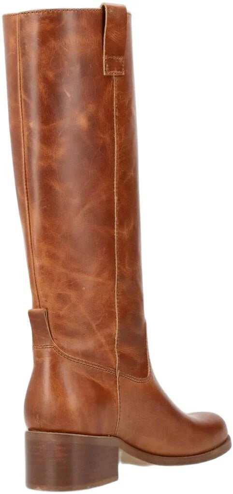 Phenumb Martina Long Leather Cognac