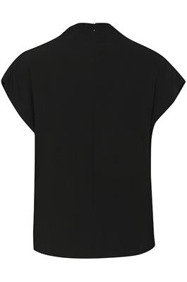 My Essential Wardrobe SandyMW SS Blouse Black