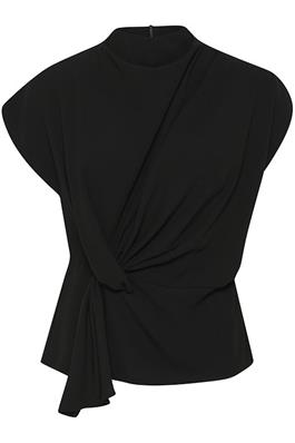 My Essential Wardrobe SandyMW SS Blouse Black