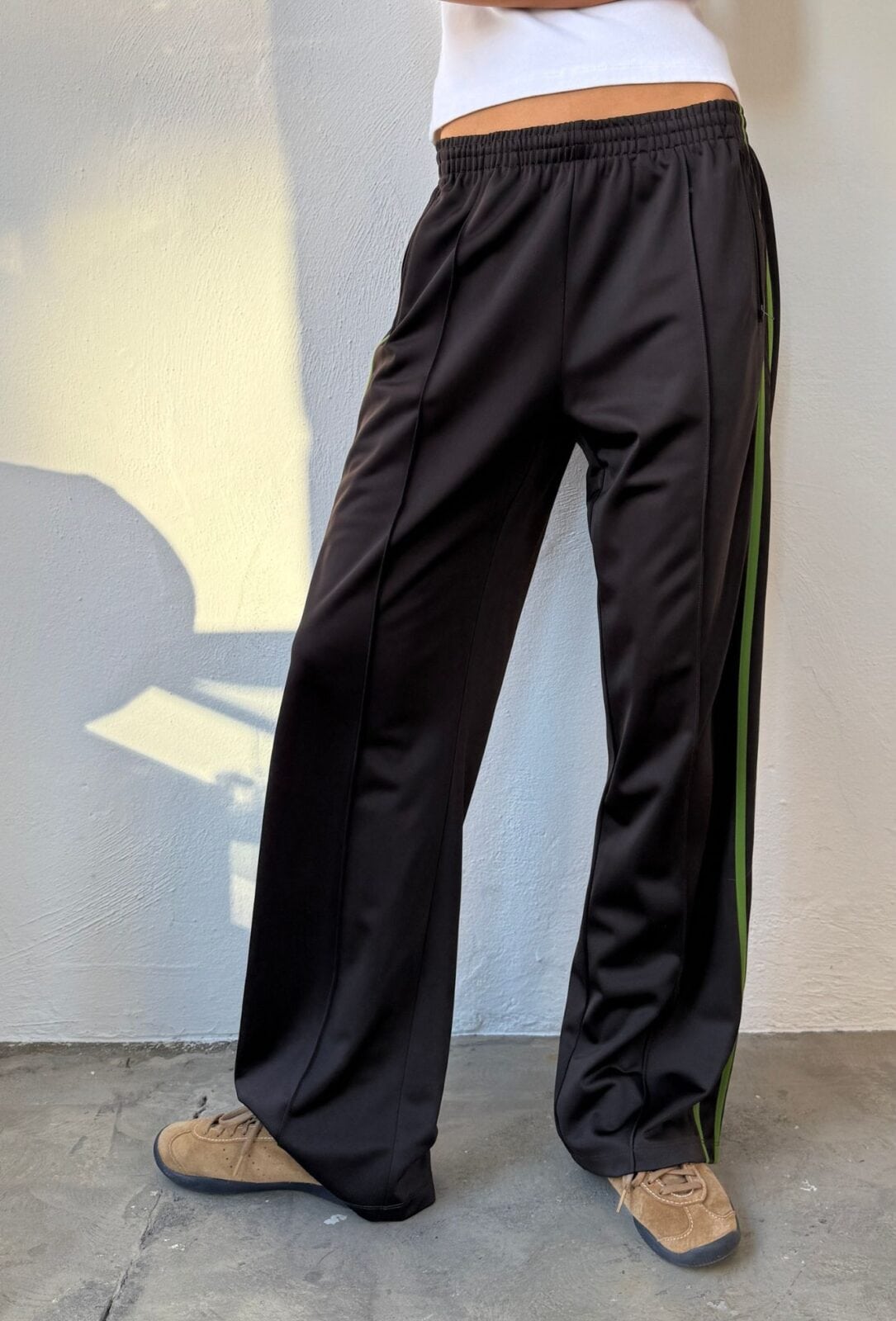 Boii Mia Pants Dark Chocolate/Grass