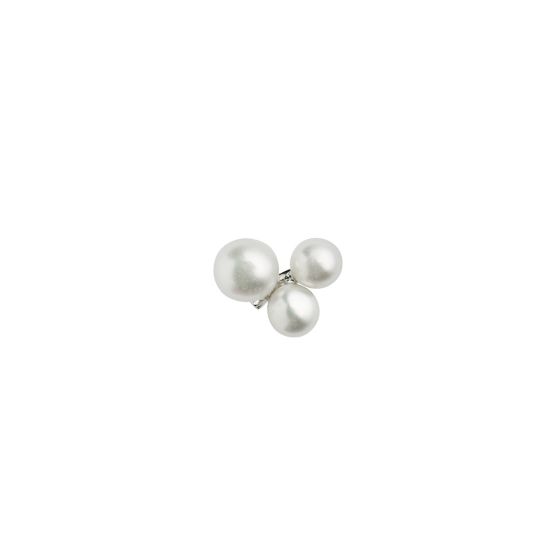 Stine A Three Pearl Berries Earring Silver