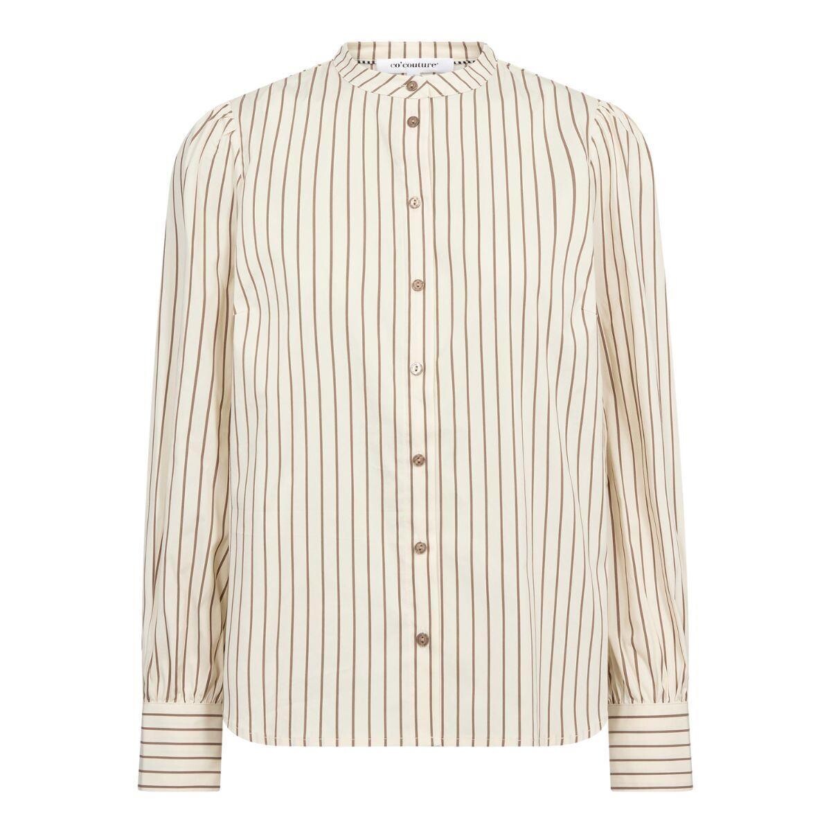Co'Couture SigridCC Stripe shirt 500198 Bone