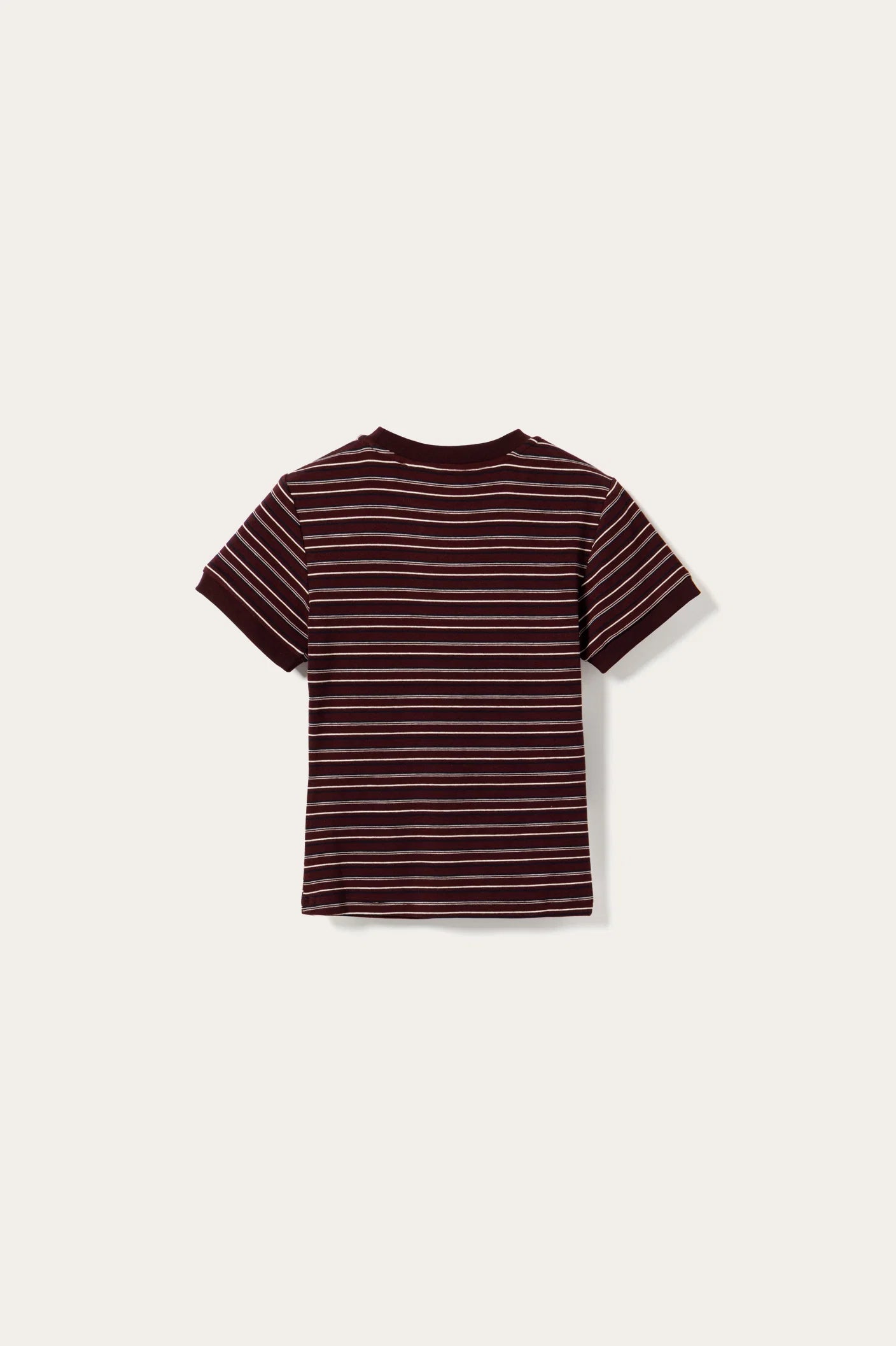 Noella N-Mykel Top Dizzy Burgundy Stripe