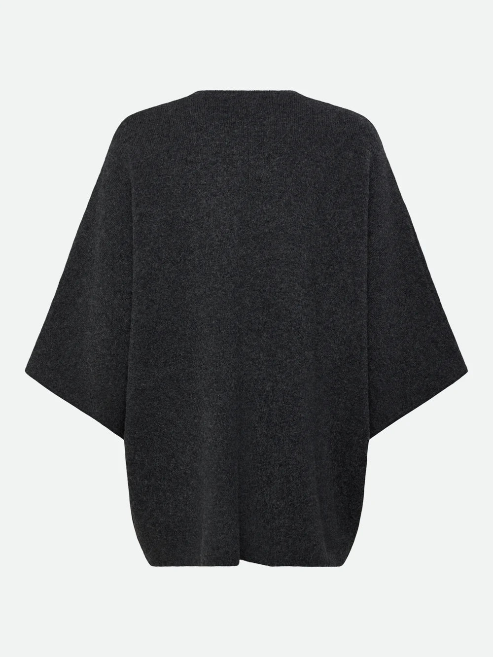 Rosemunde RWJesse Wool Cape Cardigan Walnut Melange