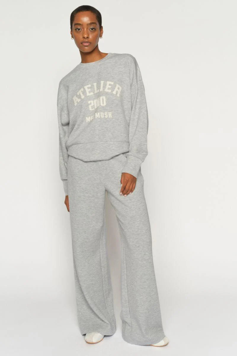 Mos Mosh MMNima O-LS Sweatshirt 177510 Grey Melange
