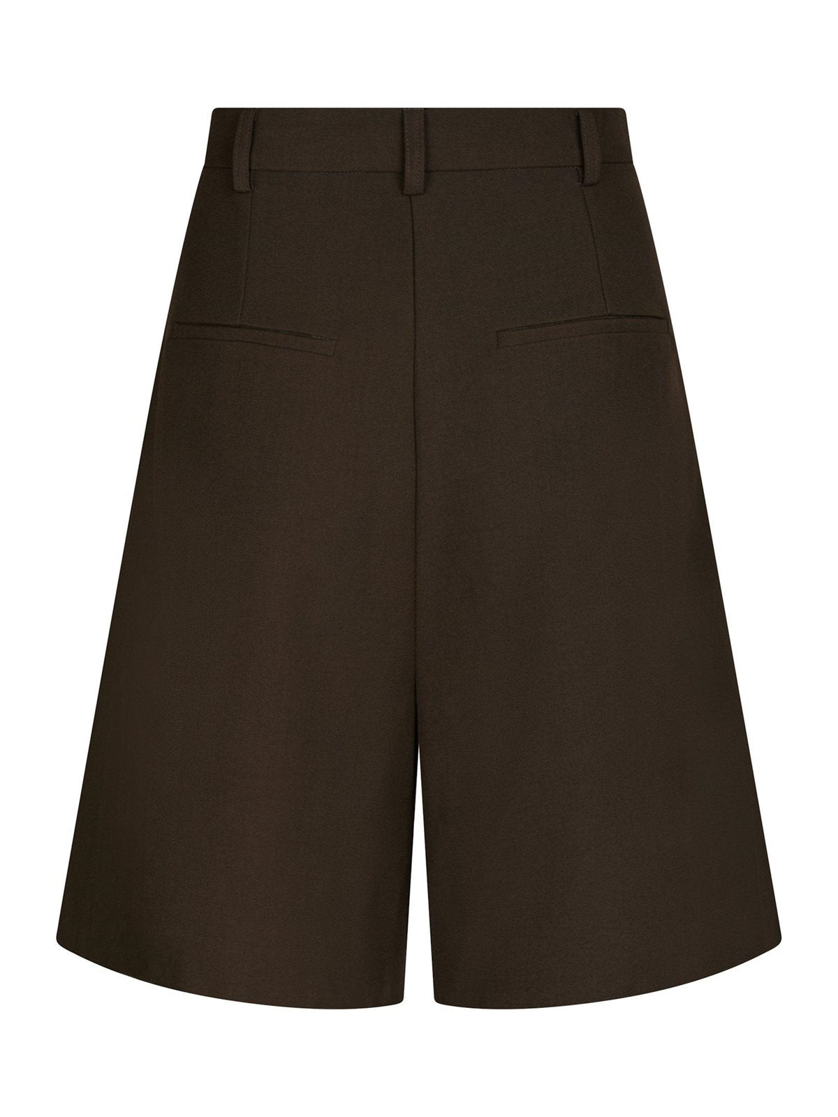 Neo Noir Nika Structure Shorts 164538 Dark Brown