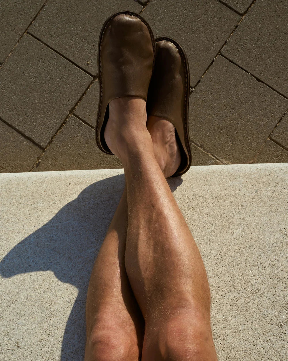 VIBAe ROMA Leather Cocoa Brown