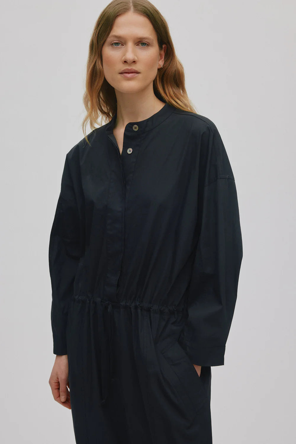 Rabens Saloner Dido Papery Jumpsuit Black