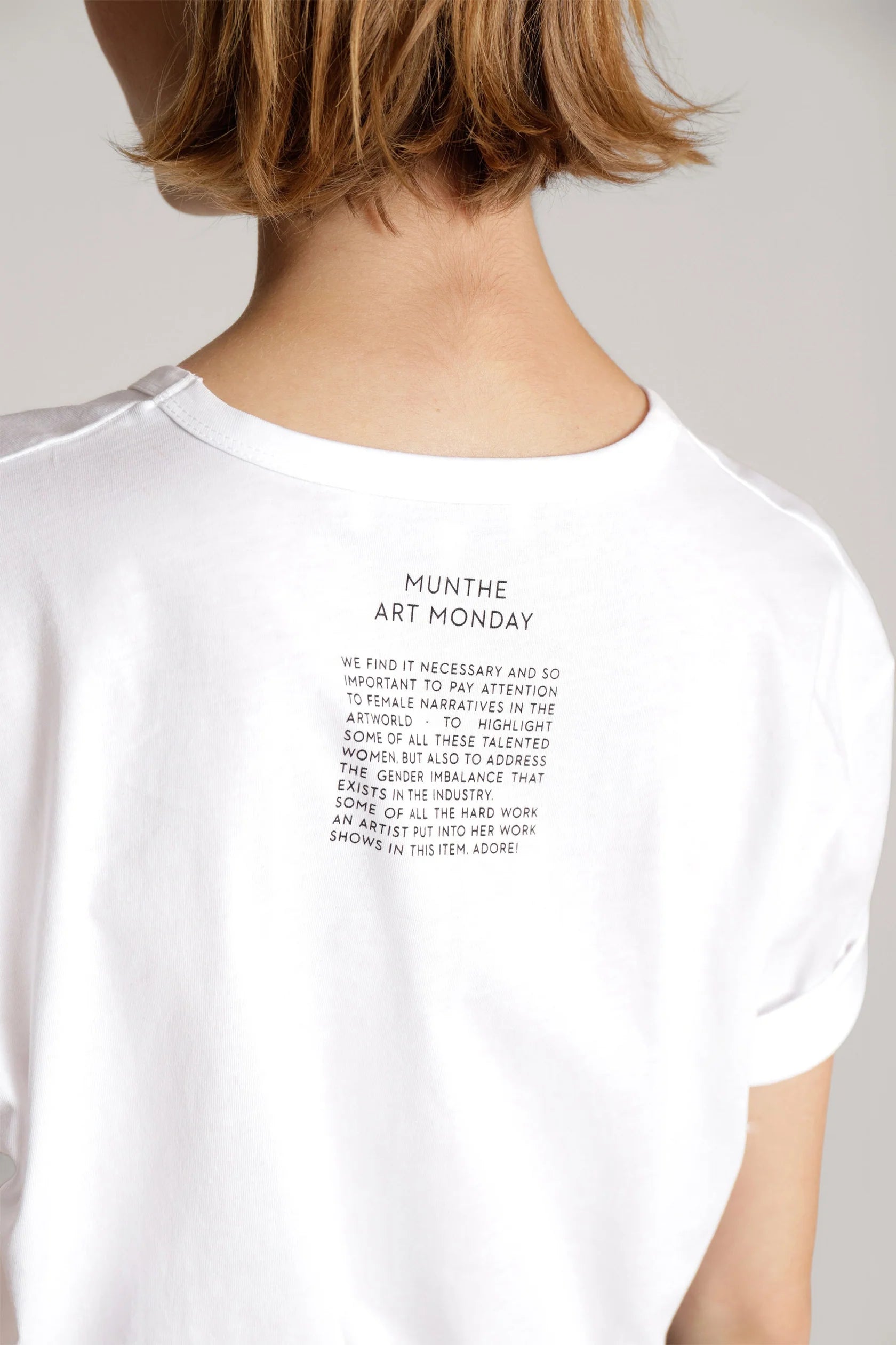 Munthe Midi T-shirt White
