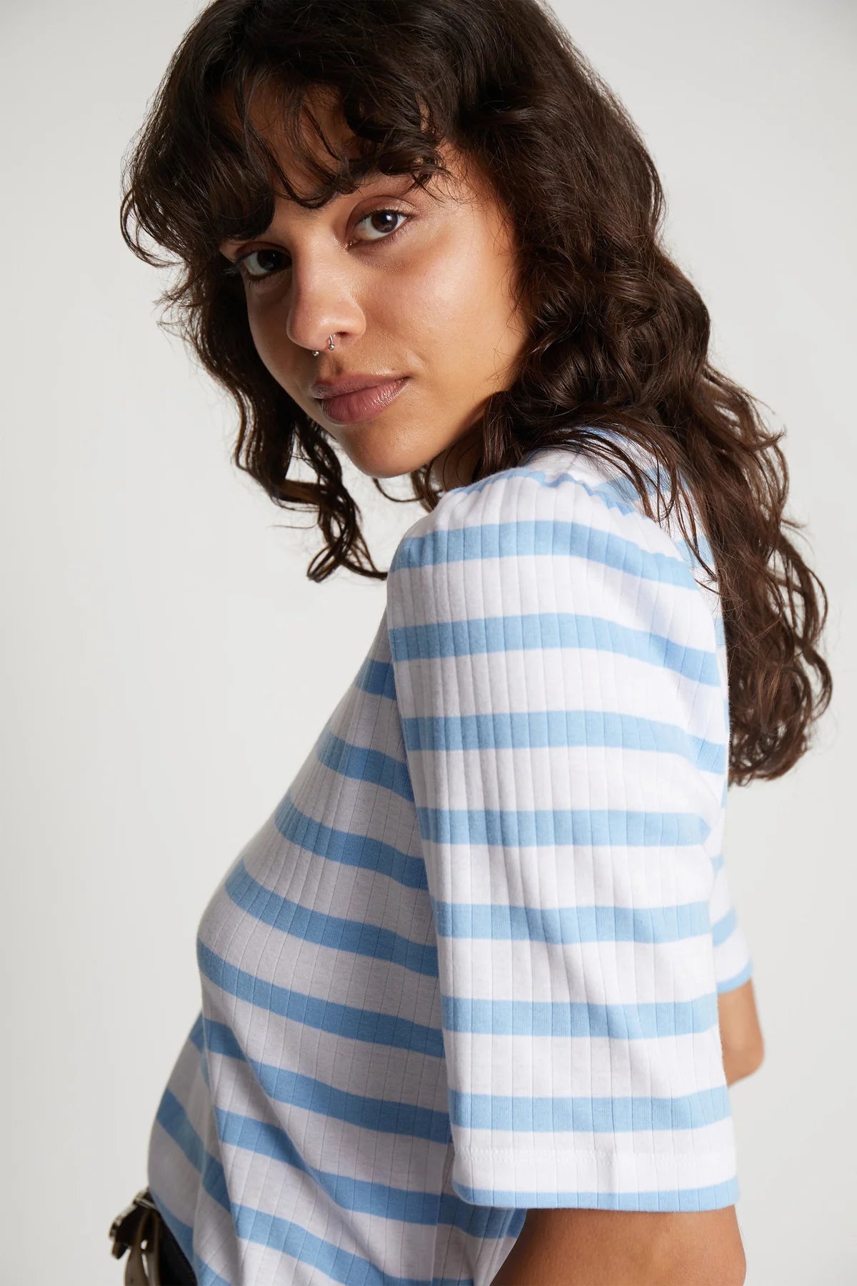 Munthe Jikolaz T-shirt Light Blue