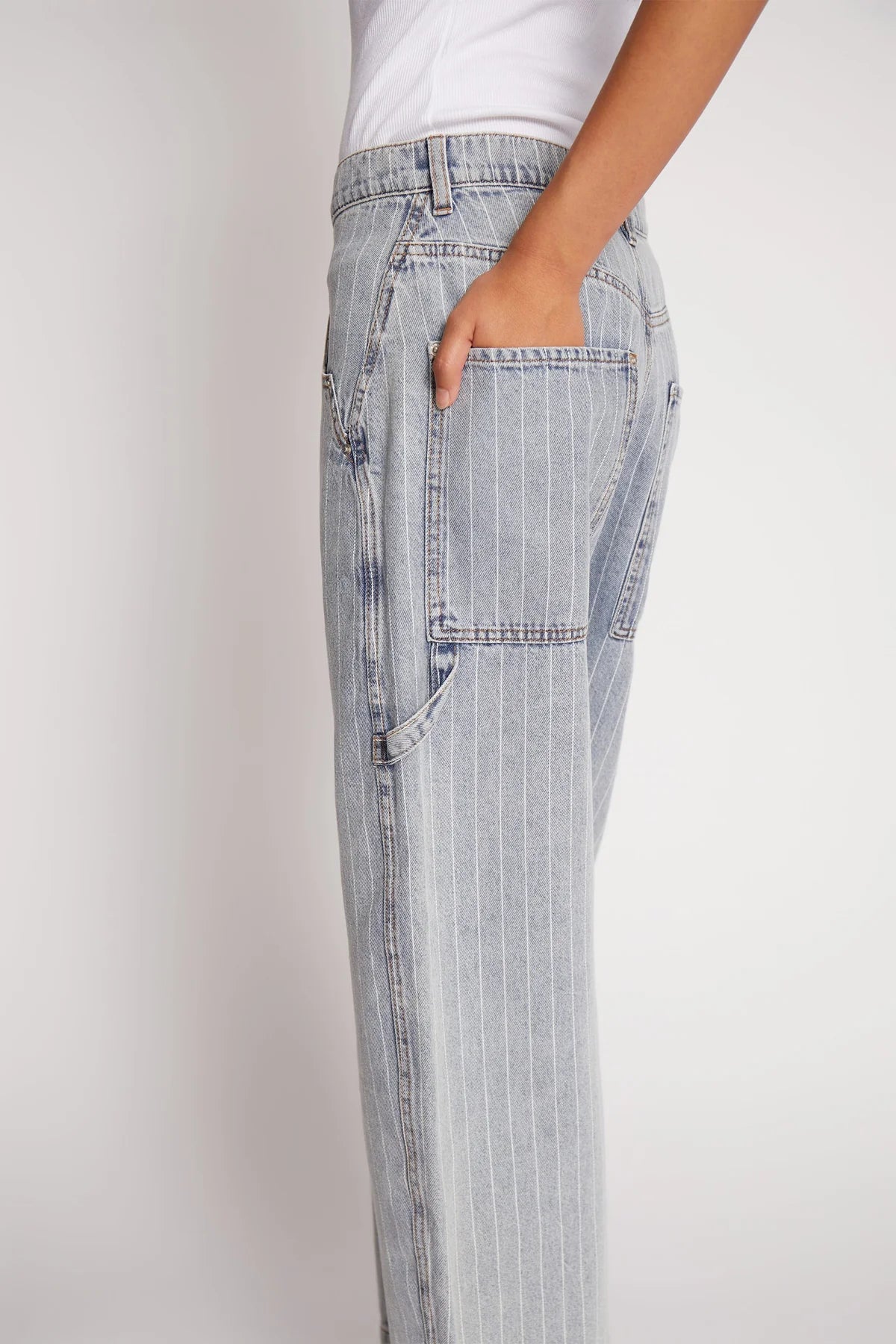 Munthe Shimo Pants Light Blue