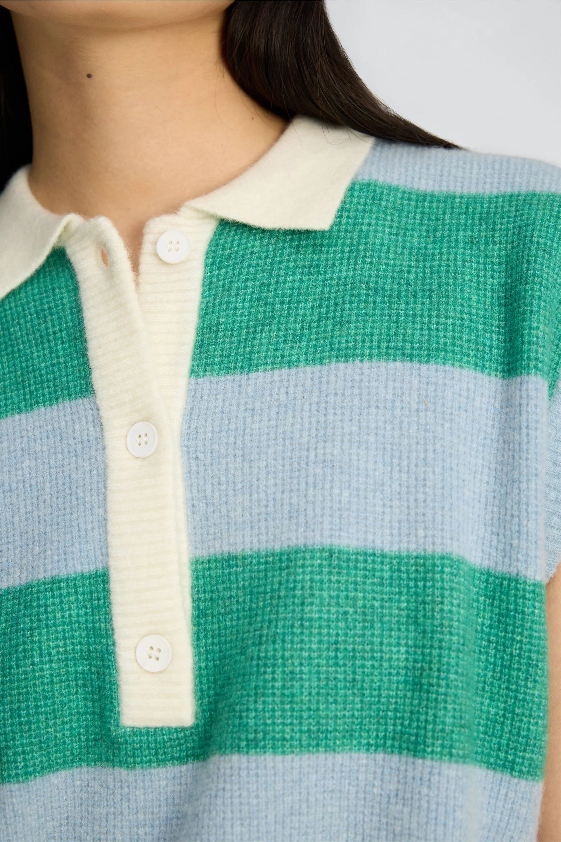 Munthe Bracha Knit Stripe Green