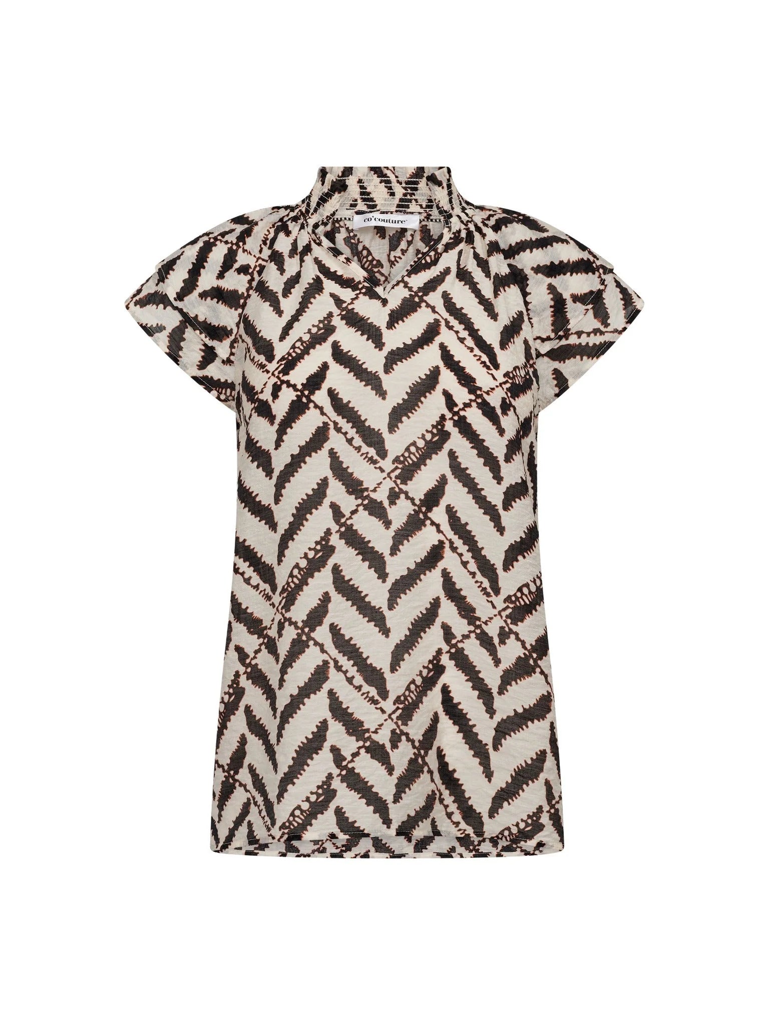 Co'couture MemphisCC Sunrise Top Off White