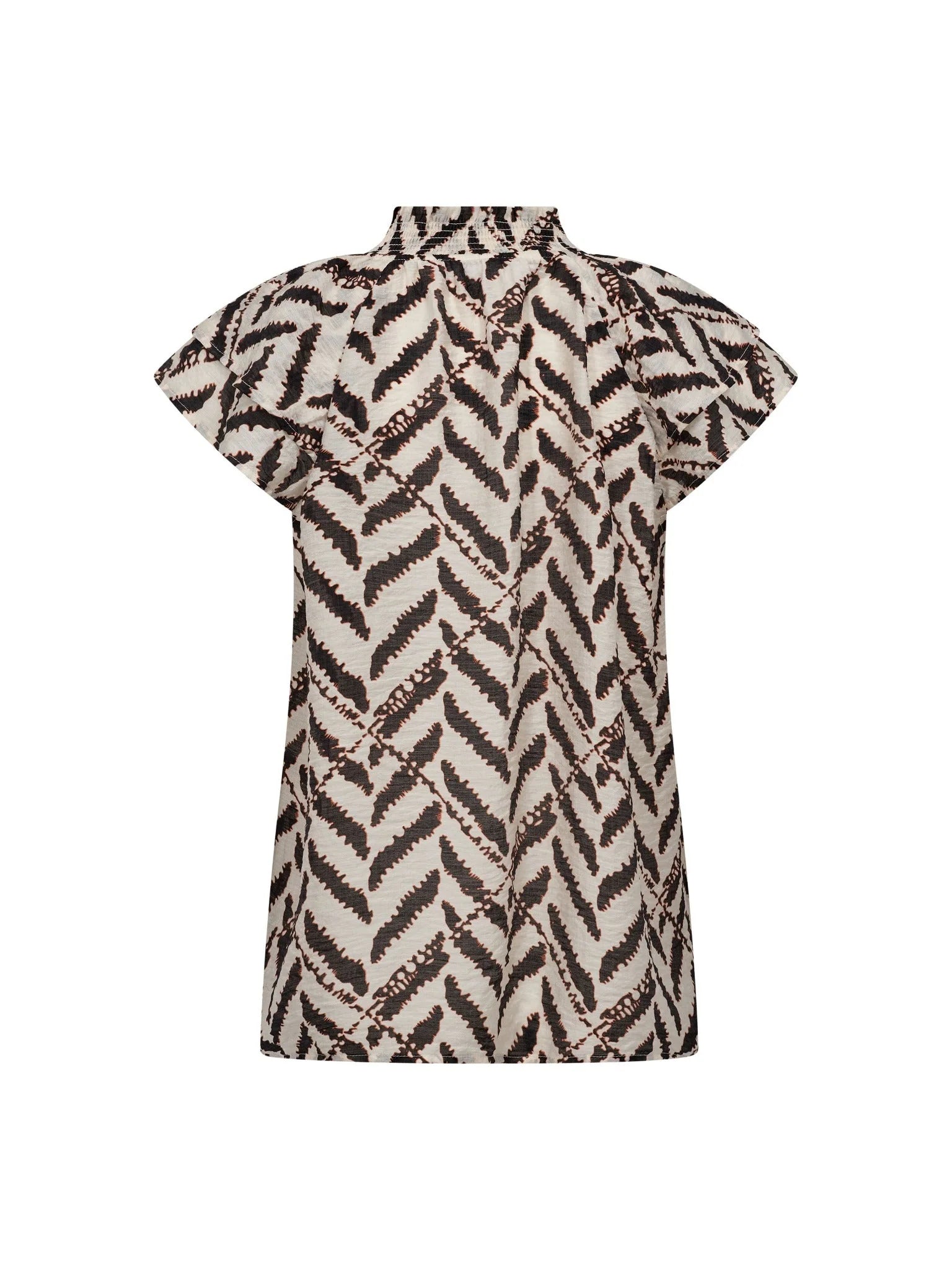 Co'couture MemphisCC Sunrise Top Off White