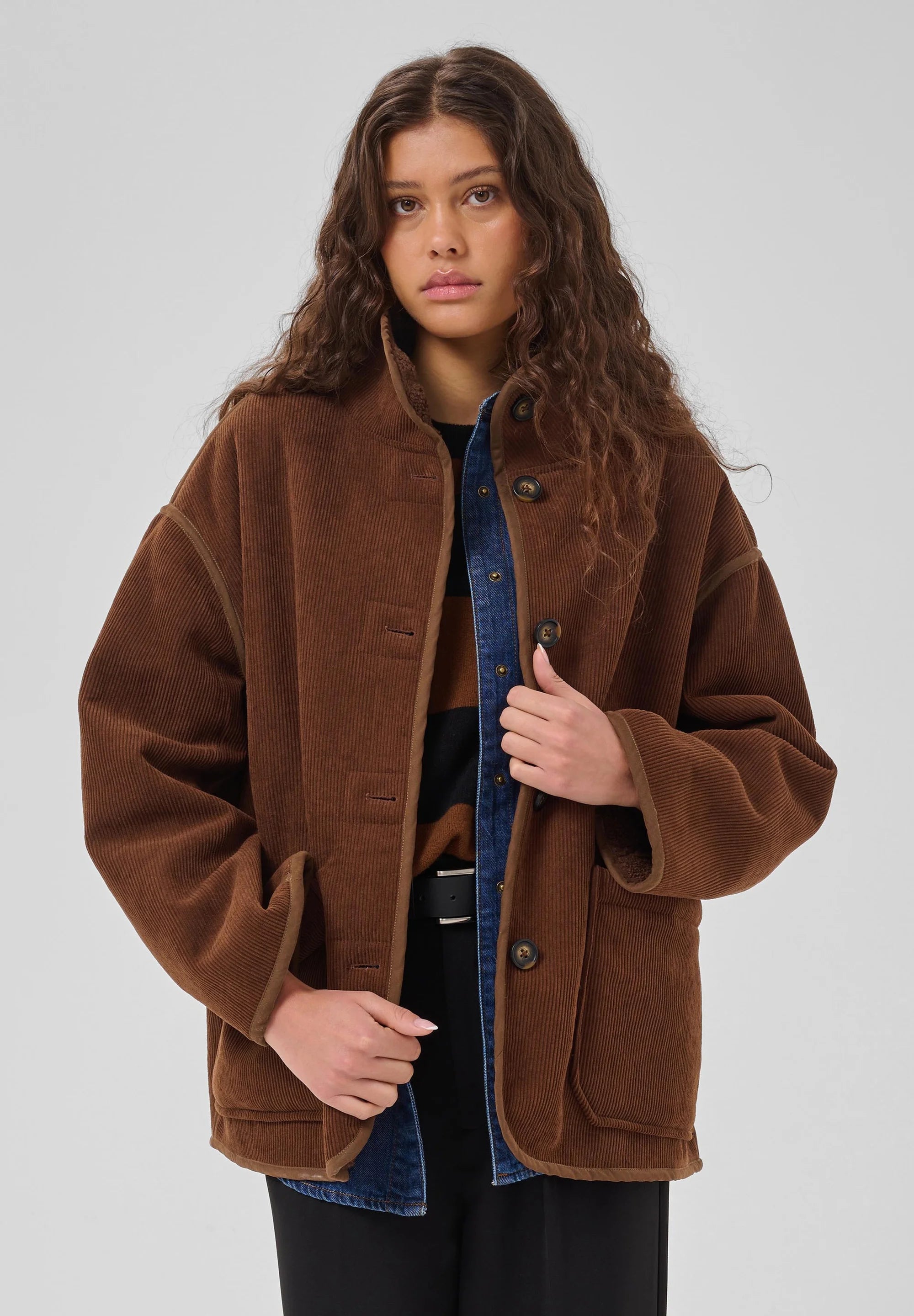 My Essential Wardrobe MWFuna Jacket Demitasse