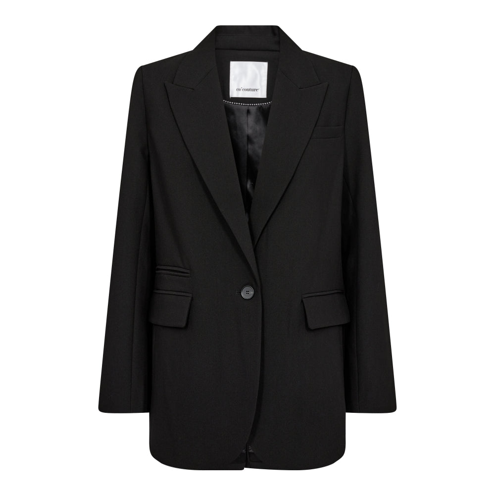Co'Couture VolaCC Button Oversize Blazer Black