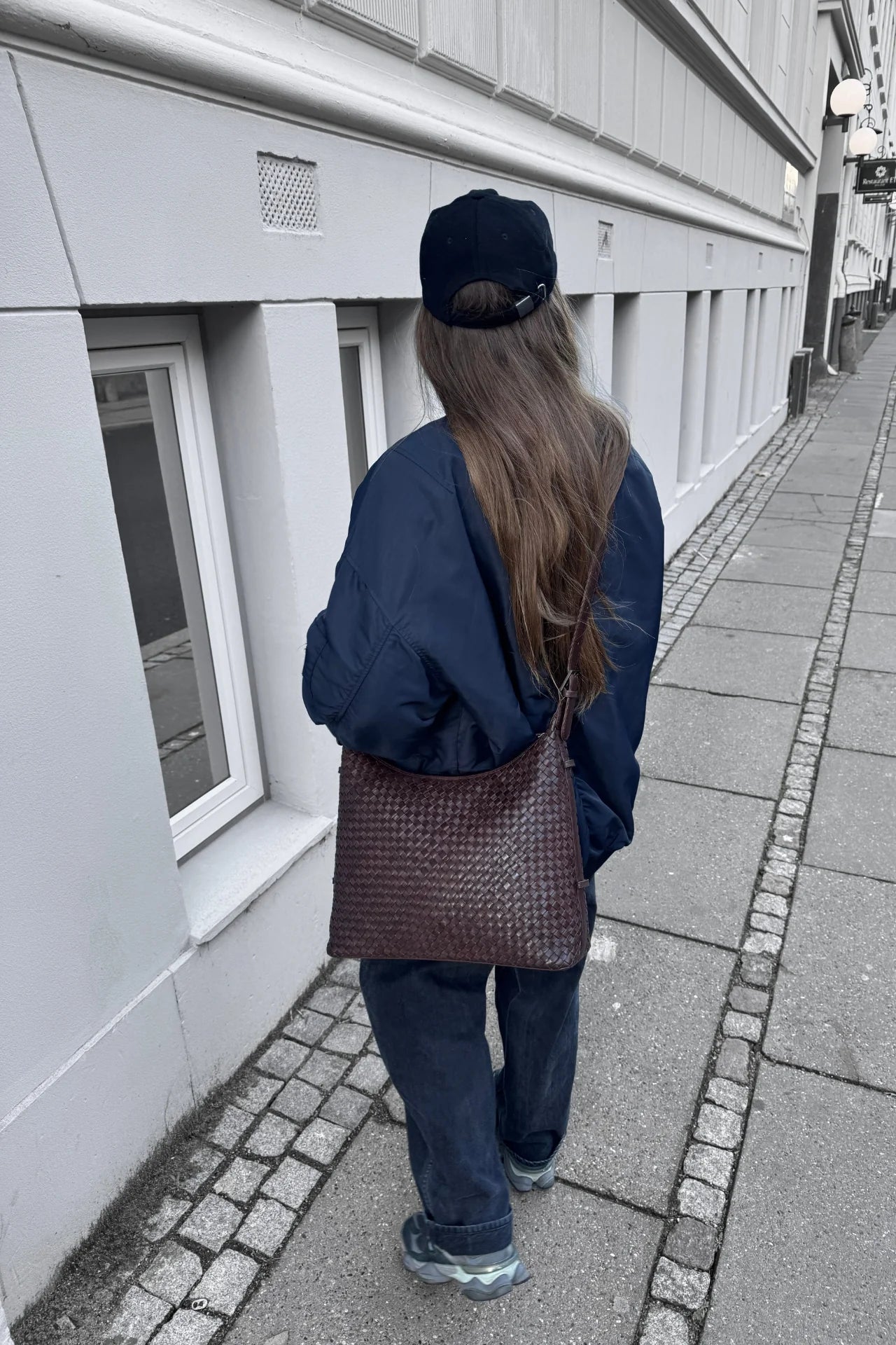 Markberg TribecaMBG Bag Weave Dark Brown