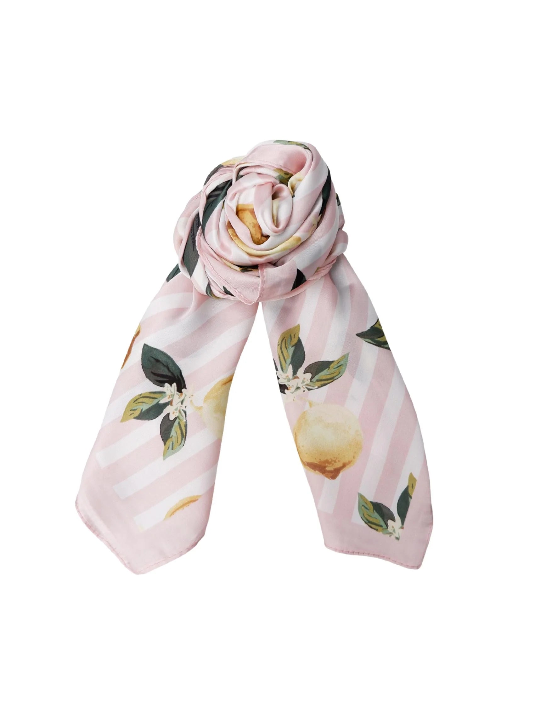 Black Colour BCKayla Mini Scarf Rose