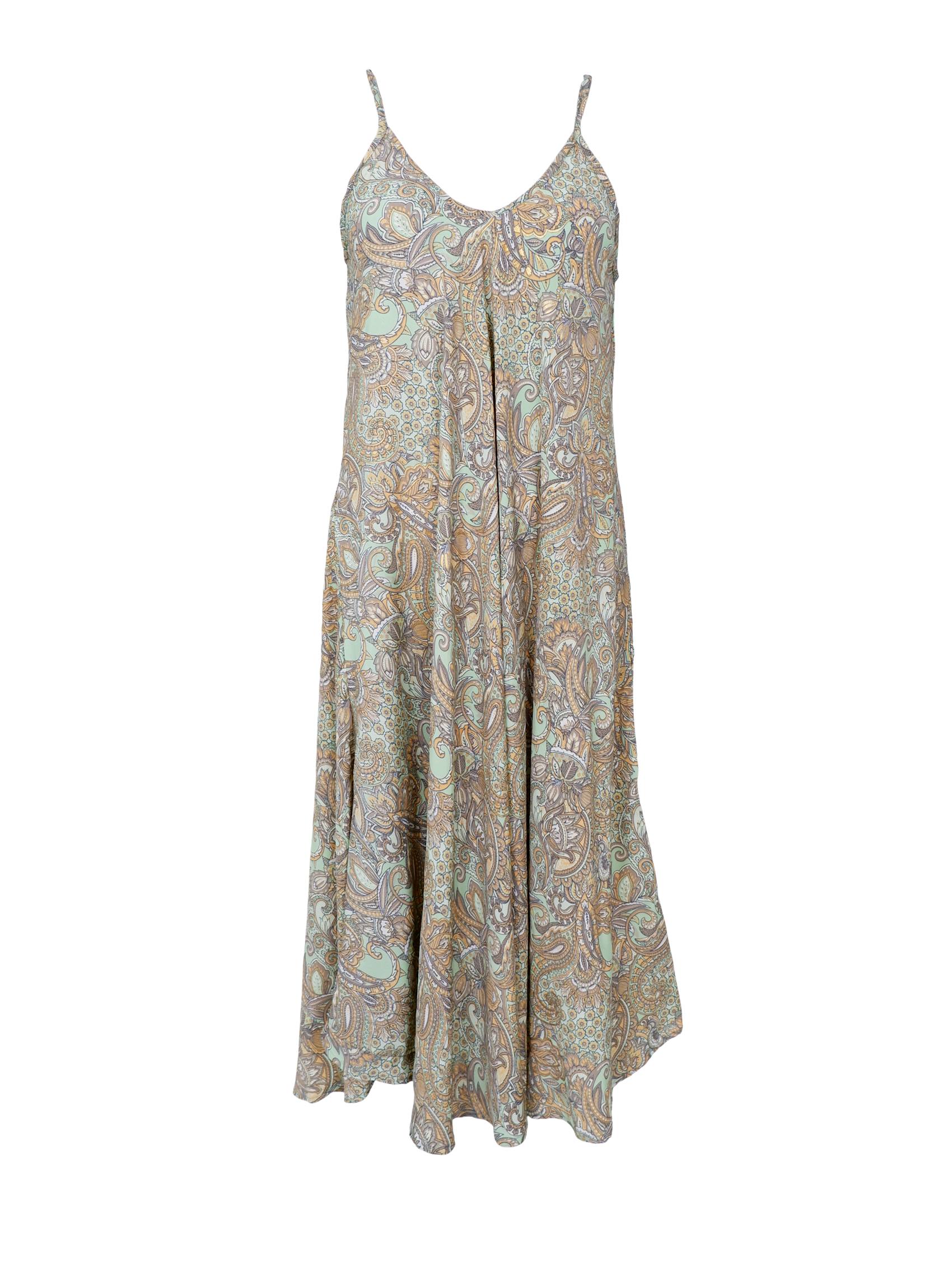 Black Colour BCLuna Strap Dress Golden Pistachio Limited