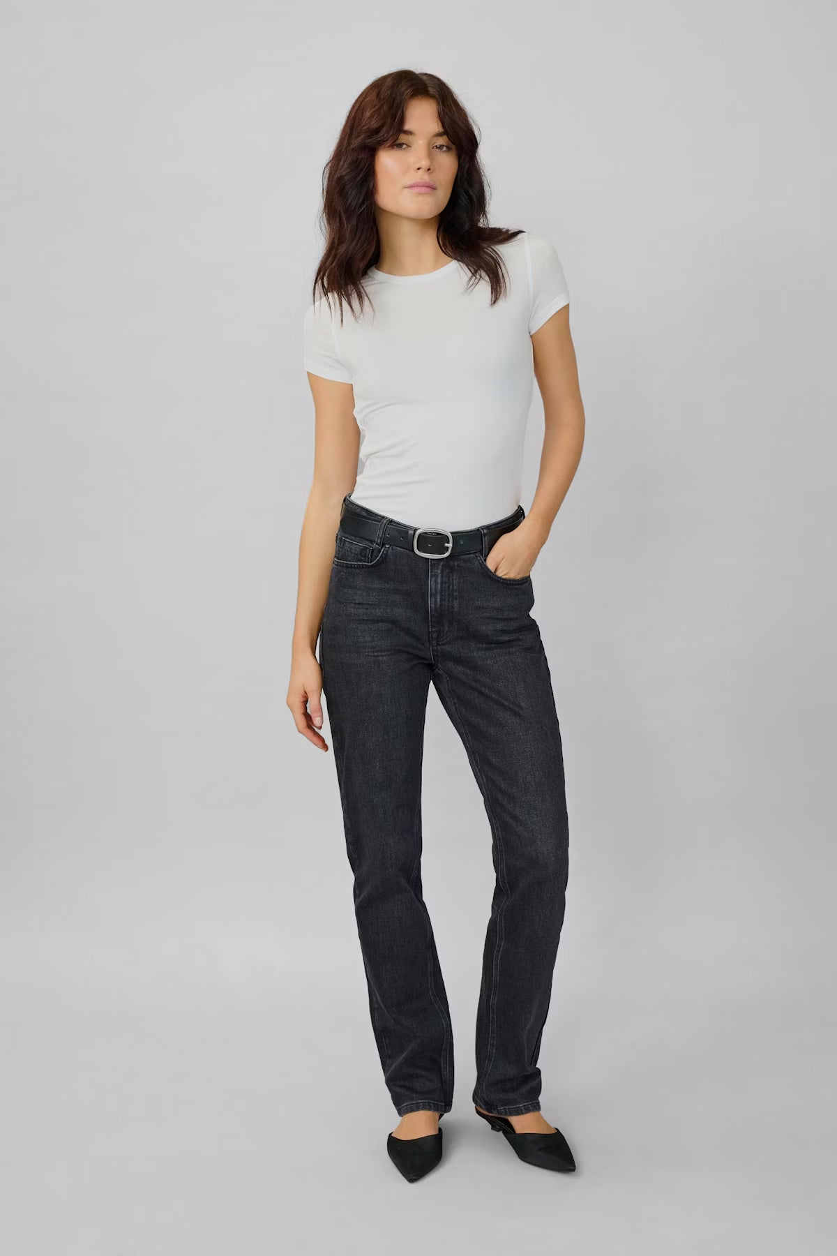 My Essential Wardrobe The Modal Tee Bright White