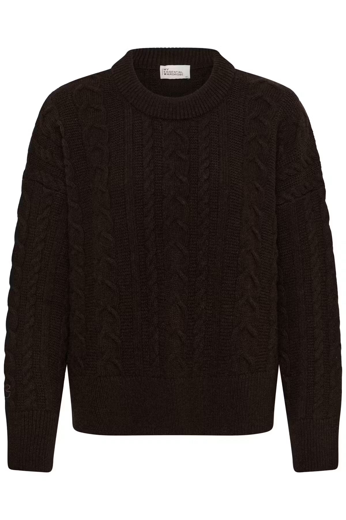 My Essential Wardrobe MWParis LW Pullover Chocolate Plum