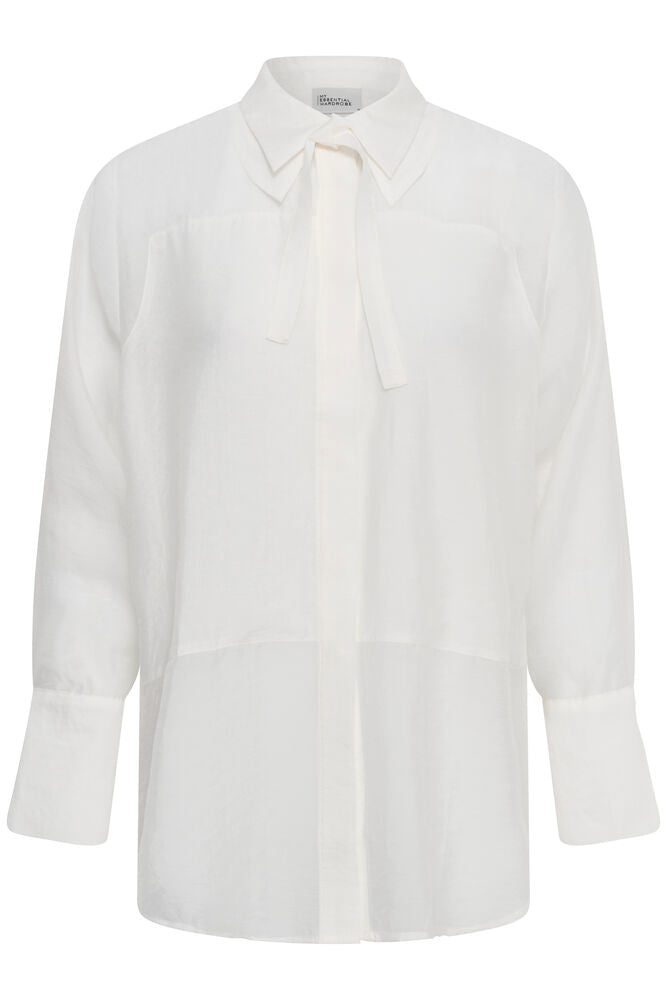 My Essential Wardrobe MWSmilla Oversize Shirt Snow White