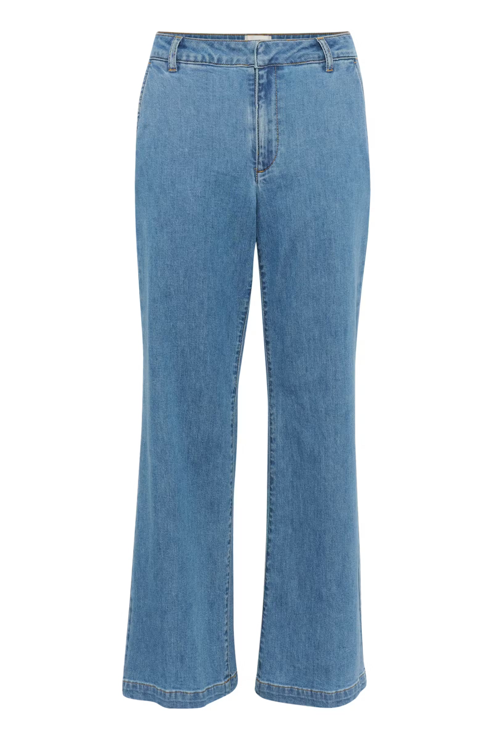 My Essential Wardrobe Jeans Wide 30 The Lara 115 Medium Clear Blue