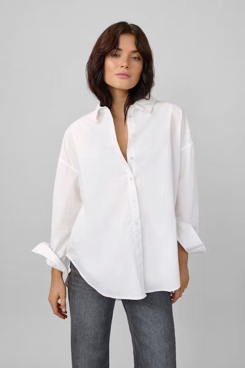 My Essential Wardrobe 03 The Boxy Shirt 110601 Bright White