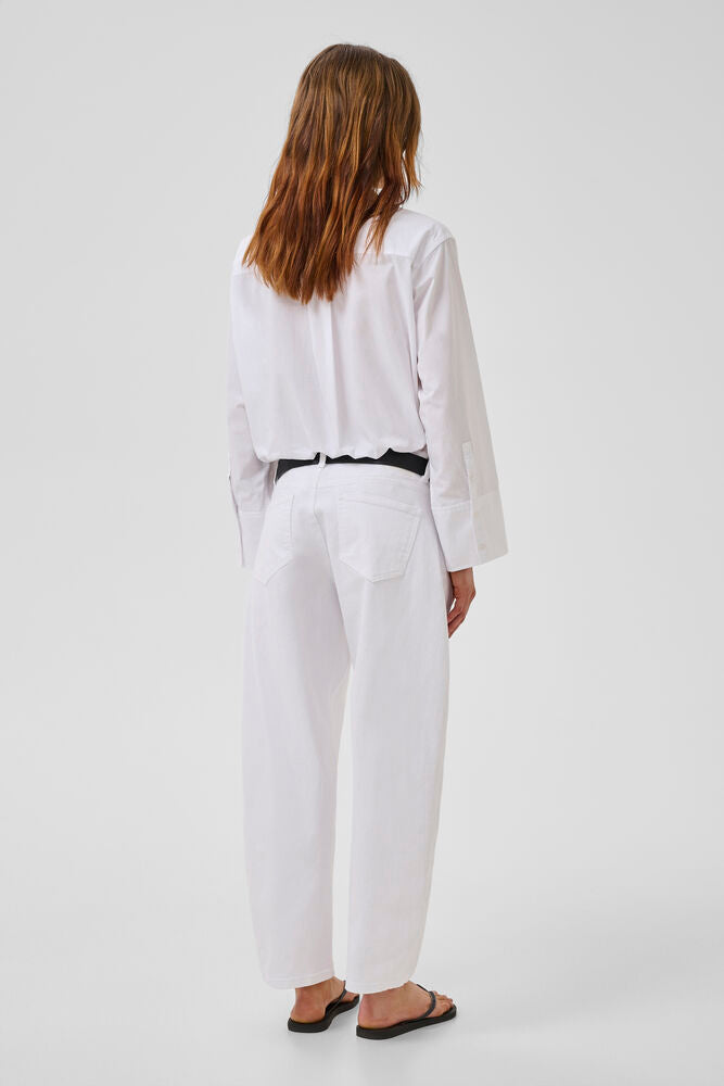 My Essential Wardrobe MVSunna Boxy Shirt 2.0 Bright White